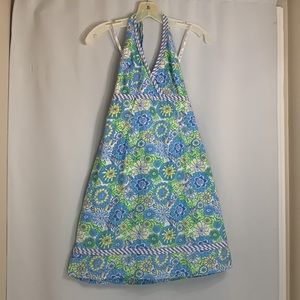 LILLY PULITZER HIDDEN ZEBRA HALTER DRESS 2